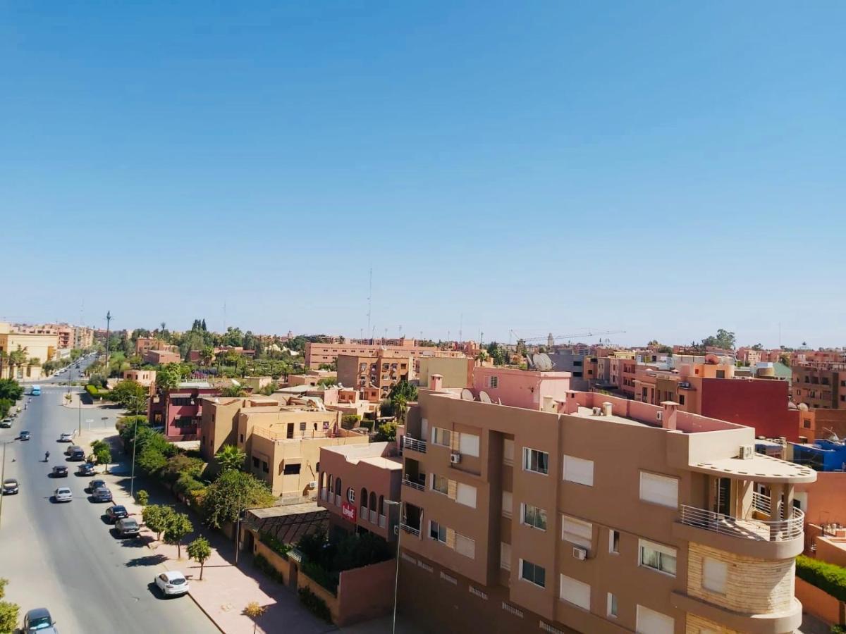 Luxueux Appartement Entre Gueliz Et L'Hivernage Avec Wifi Marraquexe Exterior foto