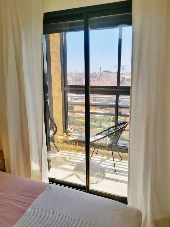 Luxueux Appartement Entre Gueliz Et L'Hivernage Avec Wifi Marraquexe Exterior foto