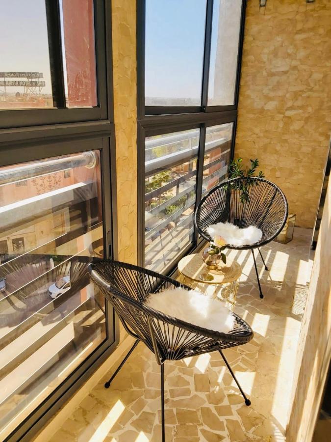 Luxueux Appartement Entre Gueliz Et L'Hivernage Avec Wifi Marraquexe Exterior foto