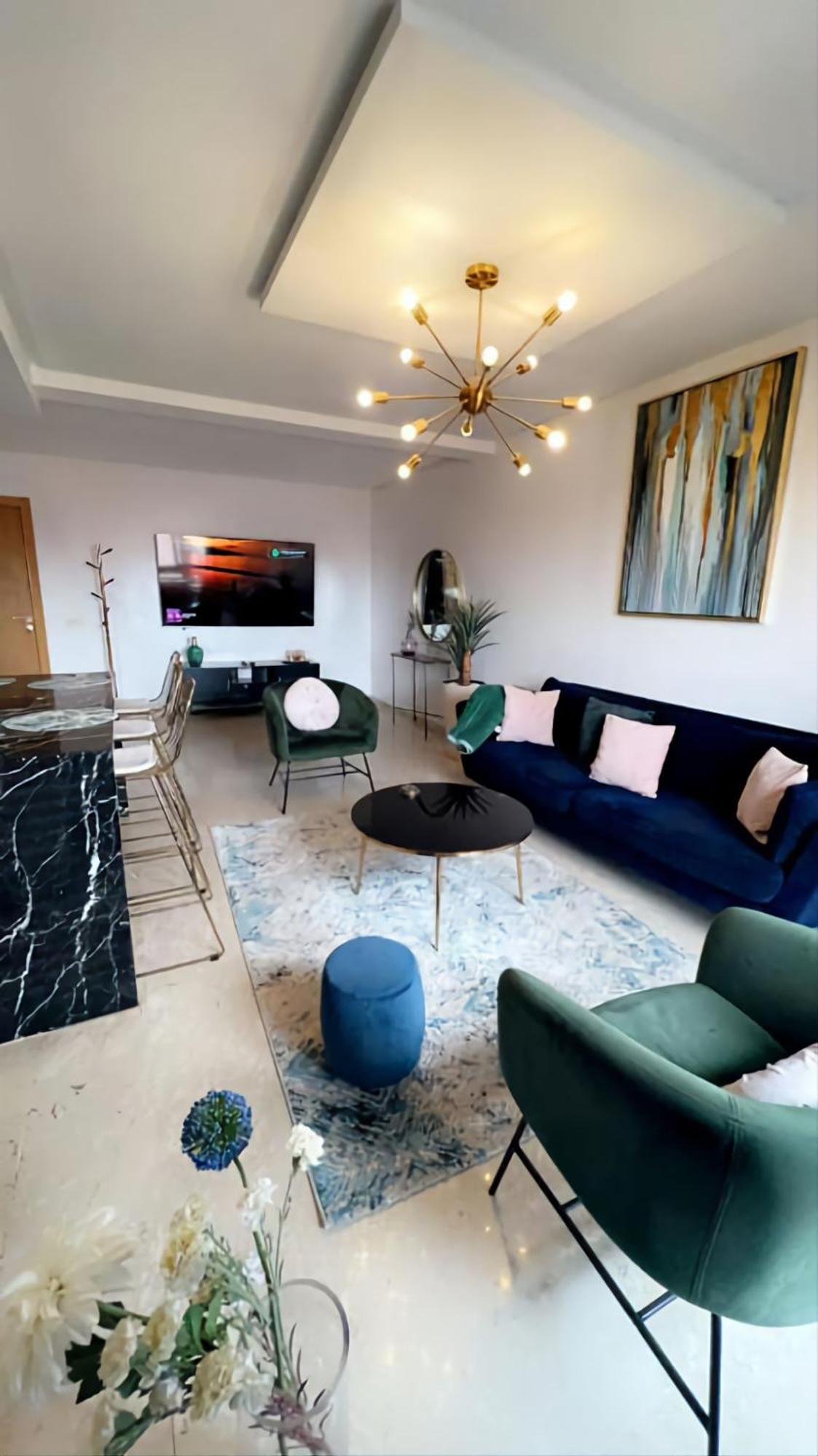 Luxueux Appartement Entre Gueliz Et L'Hivernage Avec Wifi Marraquexe Exterior foto